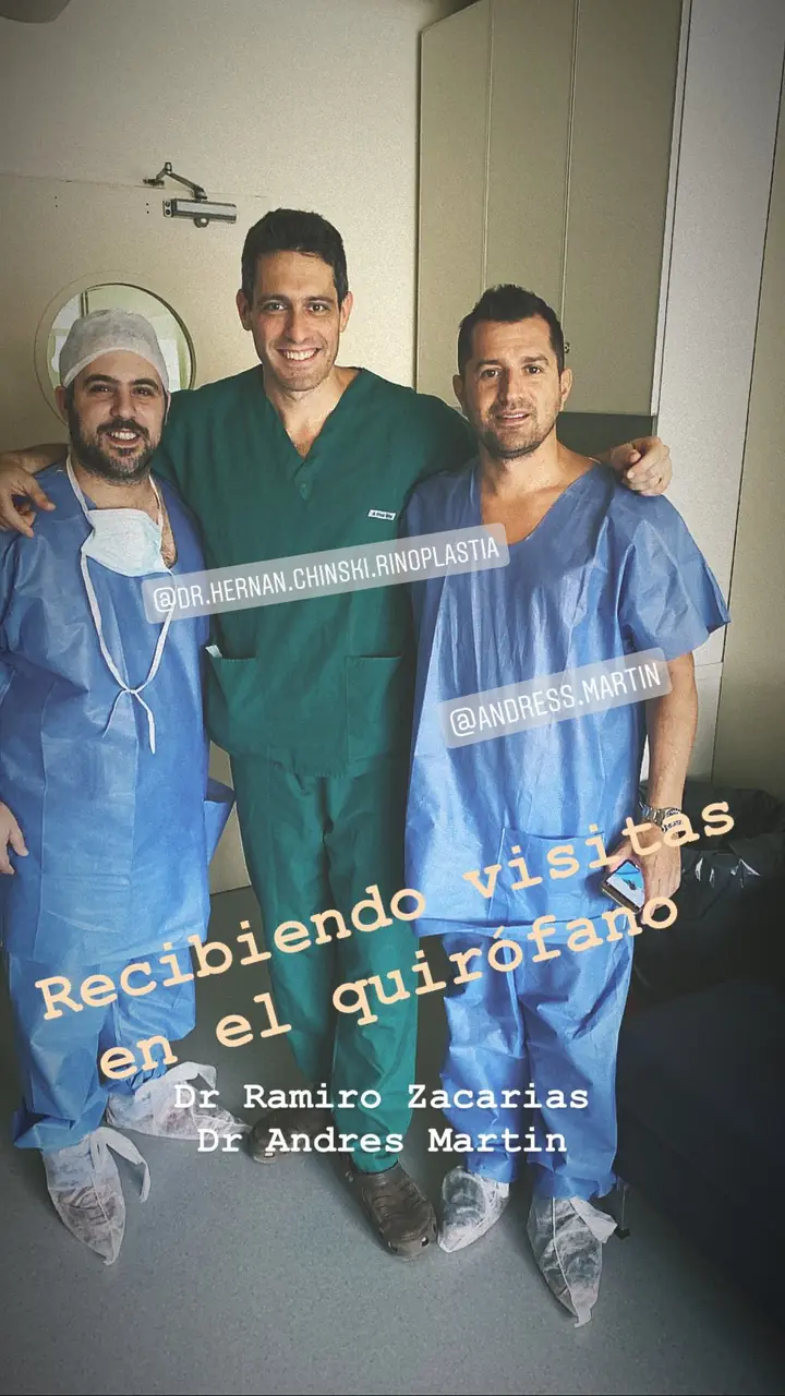 Colegas en el quirófano con los Dres. Chinski, mar. 2019