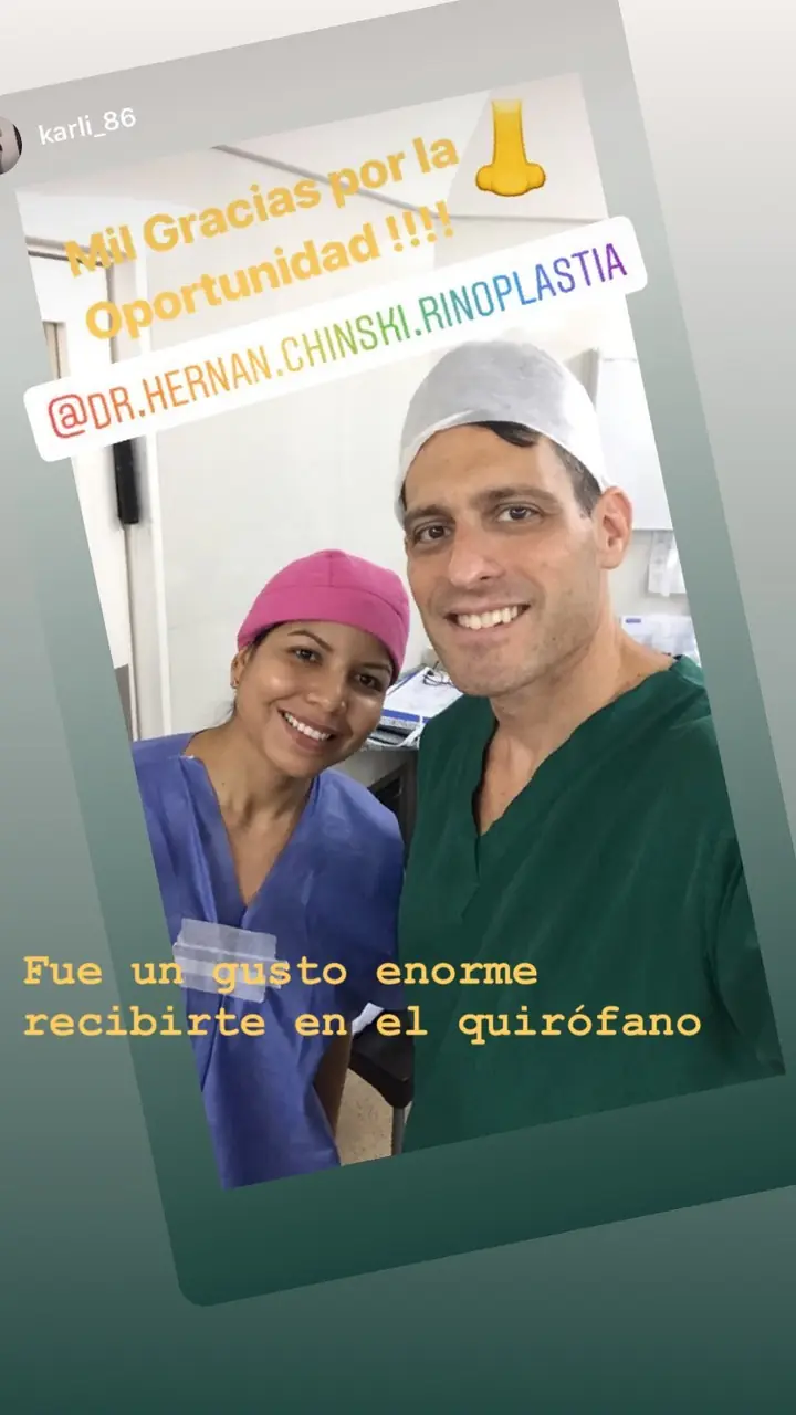 Colegas en el quirófano con los Dres. Chinski, jul. 2019
