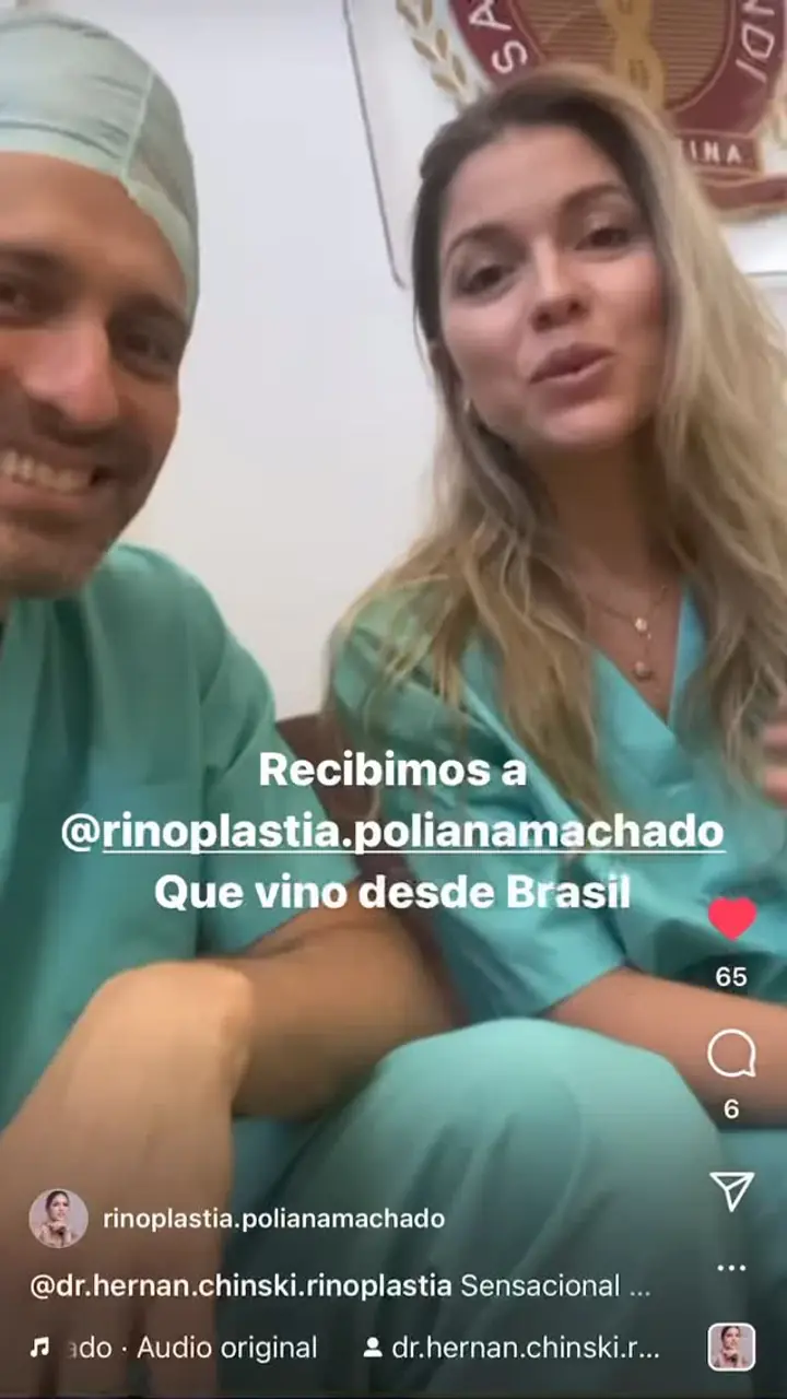 Colegas en el quirófano con los Dres. Chinski, abr. 2022