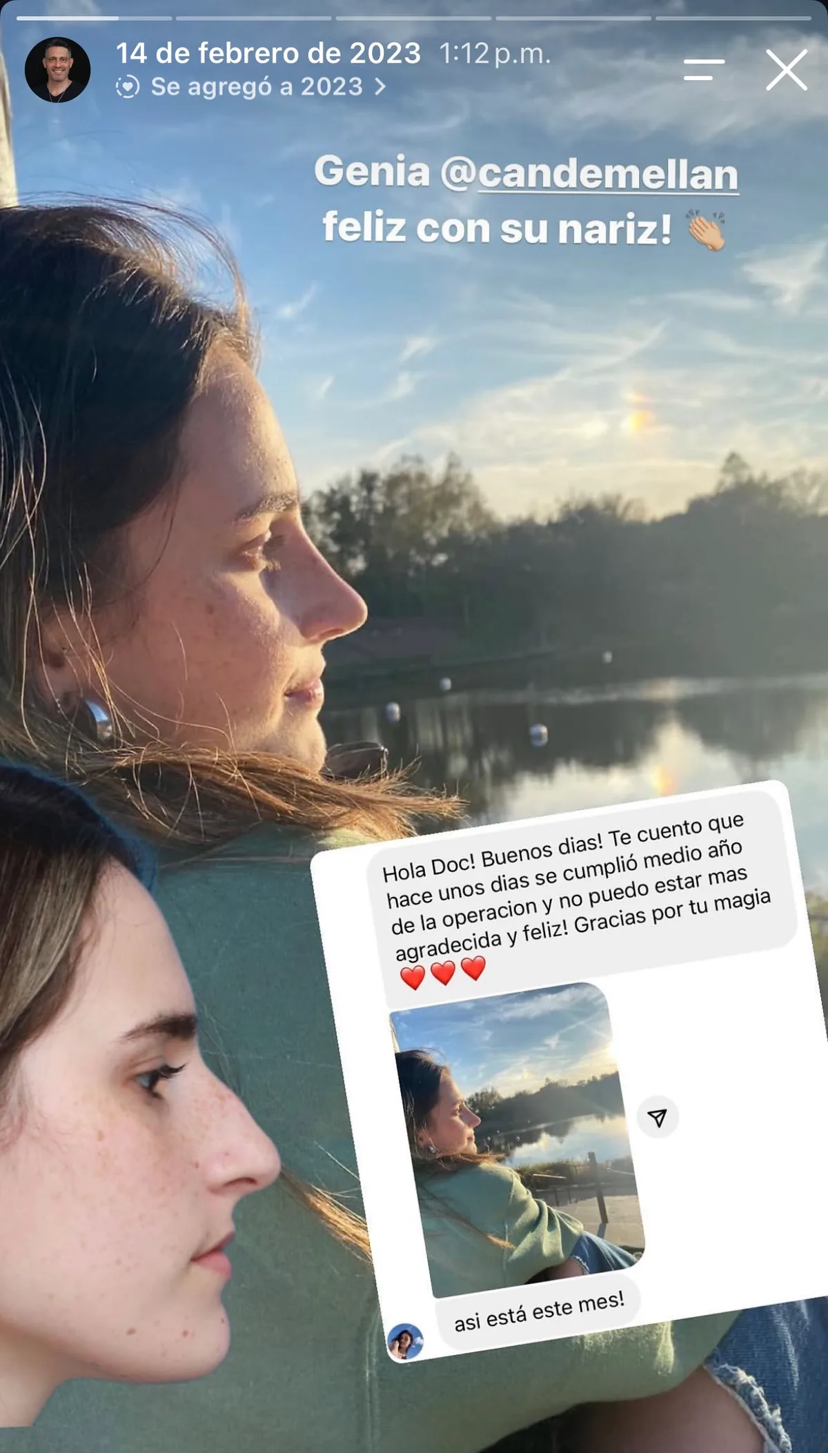 Testimonio de paciente en Instagram (16)